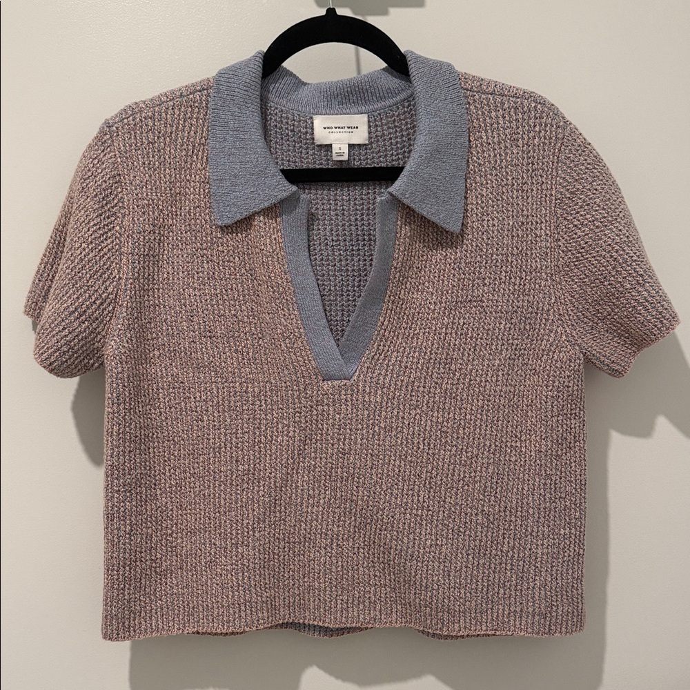 Who What Wear Knit Polo